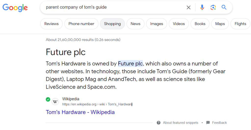 Look at the details about Future Plc and the platforms they owned